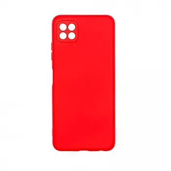 Evelatus Samsung Galaxy A22 5G Nano silikonikotelo Soft Touch TPU punainen