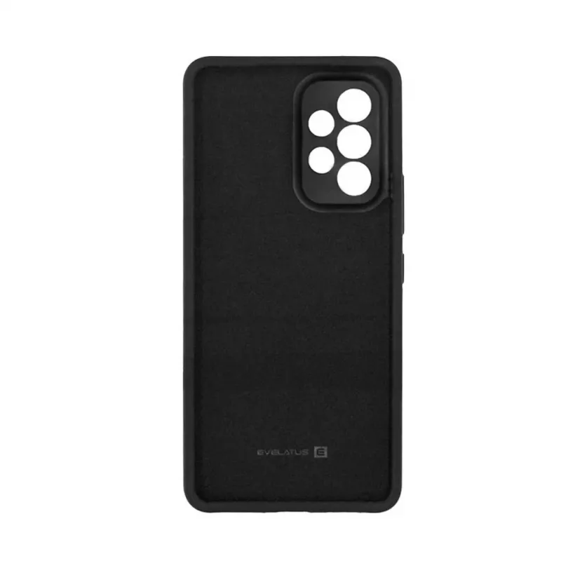 Evelatus Samsung Galaxy A23 4G / A23 5G Nano silikonikuori Soft Touch TPU musta