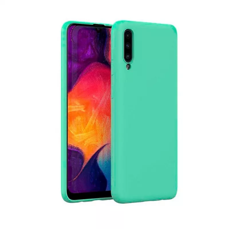 Evelatus Samsung Galaxy A30s/A50/A50s Nano Silicone Case Soft Touch TPU minttu