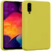 Evelatus Samsung Galaxy A30s/A50/A50s Nano silikonikotelo Soft Touch TPU keltainen
