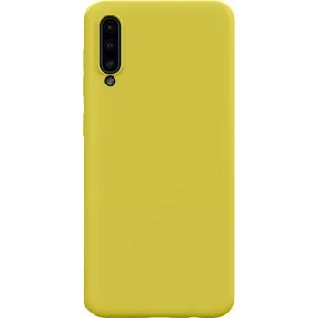 Evelatus Samsung Galaxy A30s/A50/A50s Nano silikonikotelo Soft Touch TPU keltainen