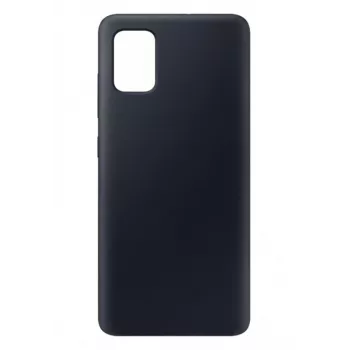 Evelatus Samsung Galaxy A31 Nano silikonikotelo Soft Touch TPU musta