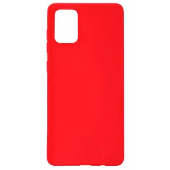 Evelatus Samsung Galaxy A31 Nano silikonikuori Soft Touch TPU punainen