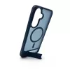 Evelatus Samsung Galaxy A37 / A36 kumipintainen MagSafe-kotelo jalustalla Navy Blue