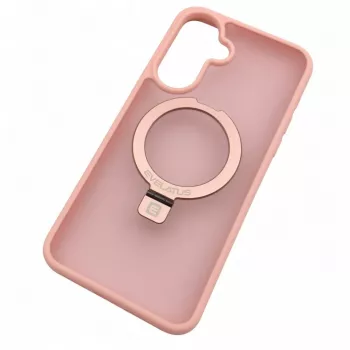 Evelatus Samsung Galaxy A37 / A36 Shield -kotelo MagSafe-yhteensopiva ja jalusta, matta, vaaleanpunainen