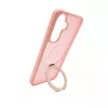Evelatus Samsung Galaxy A37 / A36 Shield -kotelo MagSafe-yhteensopiva ja jalusta, matta, vaaleanpunainen