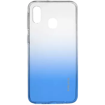 Evelatus Samsung Galaxy A40 liukuvärjätty TPU-kotelo sininen