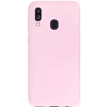 Evelatus Samsung Galaxy A40 Nano silikonikuori Soft Touch TPU beige