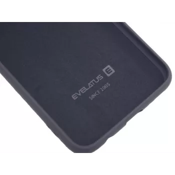 Evelatus Samsung Galaxy A40 nano-silikonikotelo Soft Touch TPU musta