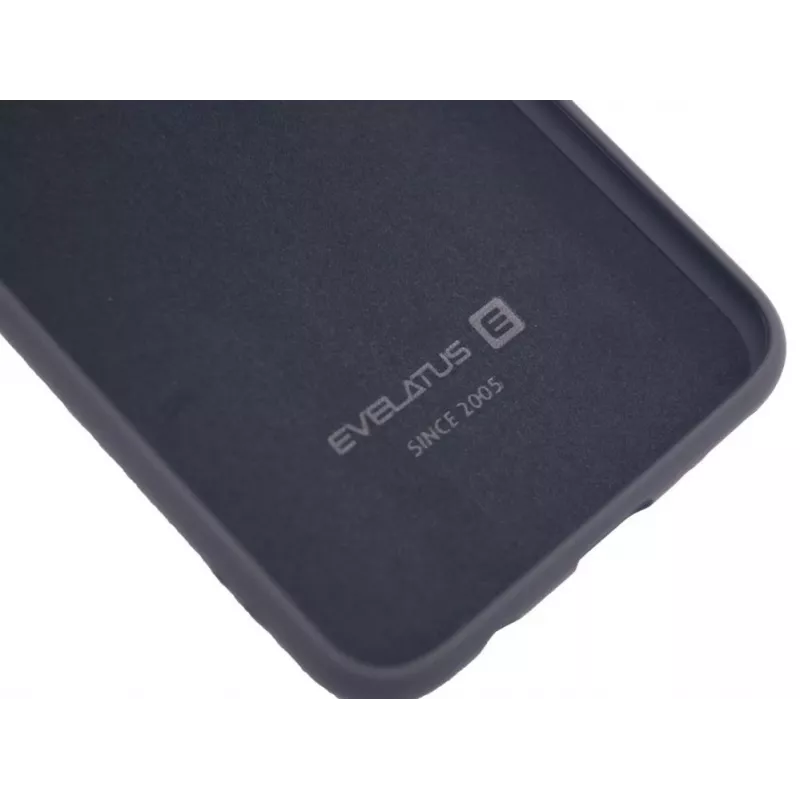 Evelatus Samsung Galaxy A40 nano-silikonikotelo Soft Touch TPU musta