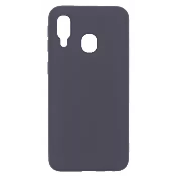 Evelatus Samsung Galaxy A40 nano-silikonikotelo Soft Touch TPU musta