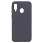 Evelatus Samsung Galaxy A40 nano-silikonikotelo Soft Touch TPU musta