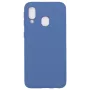Evelatus Samsung Galaxy A40 Nano silikonikotelo Soft Touch TPU tummansininen