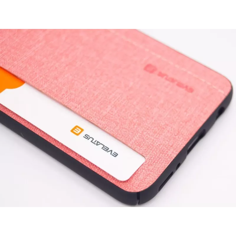 Evelatus Samsung Galaxy A40 silikoni takakansi pinkki