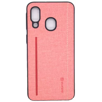 Evelatus Samsung Galaxy A40 silikoni takakansi pinkki
