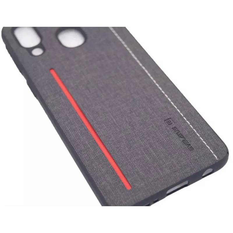 Evelatus Samsung Galaxy A40 silikonikuori musta