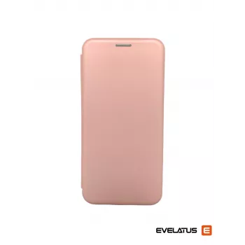 Evelatus Samsung Galaxy A41 -kirjakotelo, rosekulta