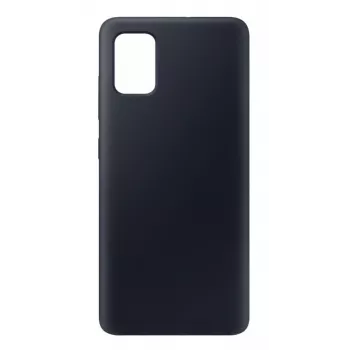Evelatus Samsung Galaxy A41 Nano Silicone -kotelo Soft Touch TPU musta