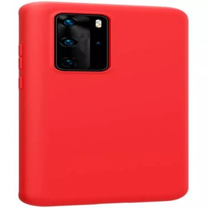 Evelatus Samsung Galaxy A41 Nano Silicone -kotelo Soft Touch TPU punainen