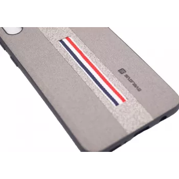 Evelatus Samsung Galaxy A50 Dazzel Gray nestemäinen silikoninen takakotelo