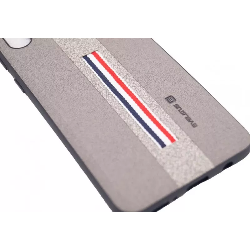 Evelatus Samsung Galaxy A50 Dazzel Gray nestemäinen silikoninen takakotelo