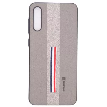 Evelatus Samsung Galaxy A50 Dazzel Gray nestemäinen silikoninen takakotelo