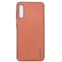 Evelatus Samsung Galaxy A50 Kuton Brown lompakkokotelo jalustalla
