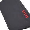 Evelatus Samsung Galaxy A50 Shooter Series musta Rugged takakansi jalustalla ja sormirenkaalla