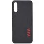 Evelatus Samsung Galaxy A50 Shooter Series musta Rugged takakansi jalustalla ja sormirenkaalla