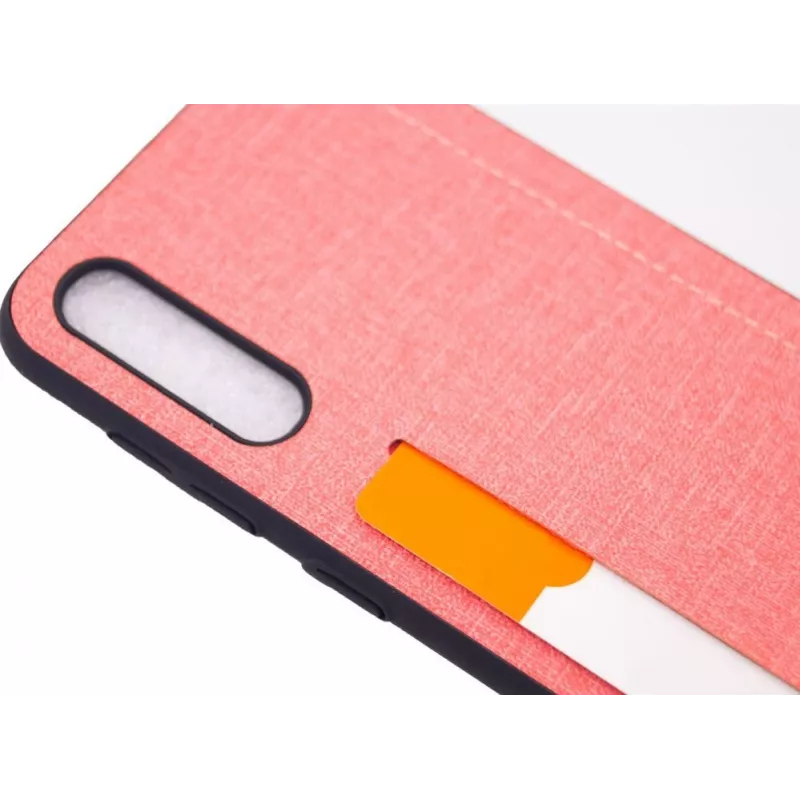 Evelatus Samsung Galaxy A50 silikonikotelo pinkki