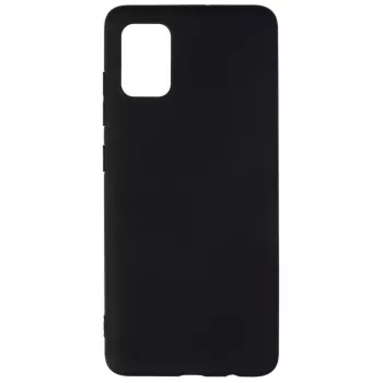 Evelatus Samsung Galaxy A51 nano-silikonikotelo Soft Touch TPU musta