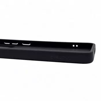 Evelatus Samsung Galaxy A57 Shield -kotelo MagSafe-tuella ja jalustalla, mattarengas musta