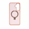 Evelatus Samsung Galaxy A57 Shield -kuori MagSafella ja jalustalla mattarengas vaaleanpunainen