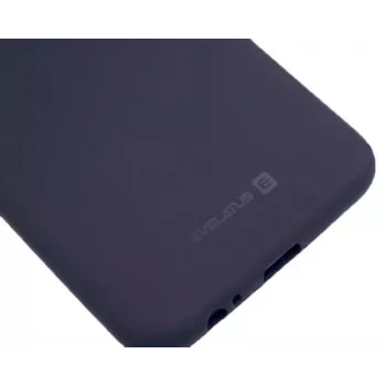 Evelatus Samsung Galaxy A6 Plus 2018 Nano silikonikotelo Soft Touch TPU keskiyönsininen