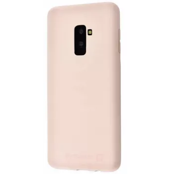 Evelatus Samsung Galaxy A6 Plus 2018 silikonikotelo pinkki hiekka