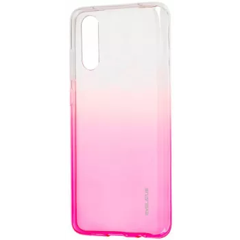 Evelatus Samsung Galaxy A70 liukuvärjätty TPU-kotelo ruusunpunainen