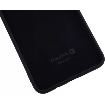 Evelatus Samsung Galaxy A70 Nano silikonikuori Soft Touch TPU musta
