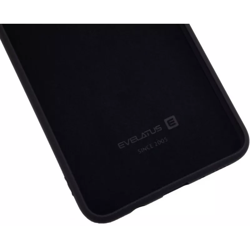 Evelatus Samsung Galaxy A70 Nano silikonikuori Soft Touch TPU musta