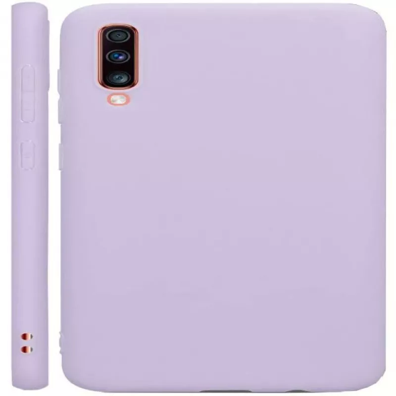 Evelatus Samsung Galaxy A70 Nano silikonikuori Soft Touch TPU sininen