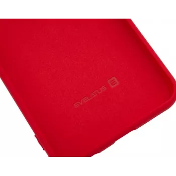 Evelatus Samsung Galaxy A70 Nano Silicone Case Soft Touch TPU punainen