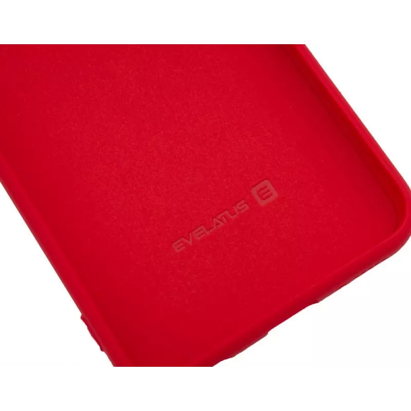 Evelatus Samsung Galaxy A70 Nano Silicone Case Soft Touch TPU punainen