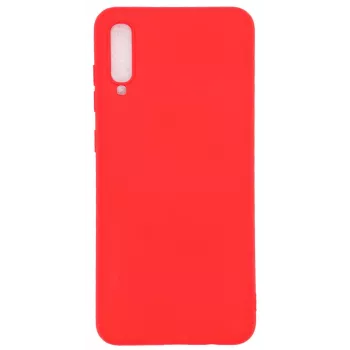 Evelatus Samsung Galaxy A70 Nano Silicone Case Soft Touch TPU punainen