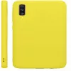 Evelatus Samsung Galaxy A70 nano-silikoonikotelo Soft Touch TPU keltainen