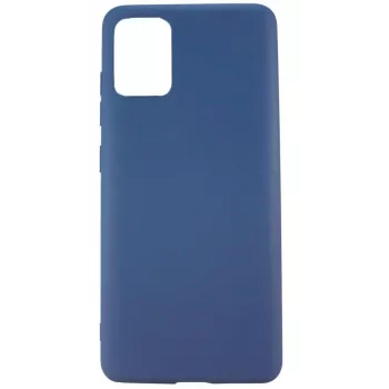 Evelatus Samsung Galaxy A72 Nano silikonikotelo Soft Touch TPU keskiyönsininen