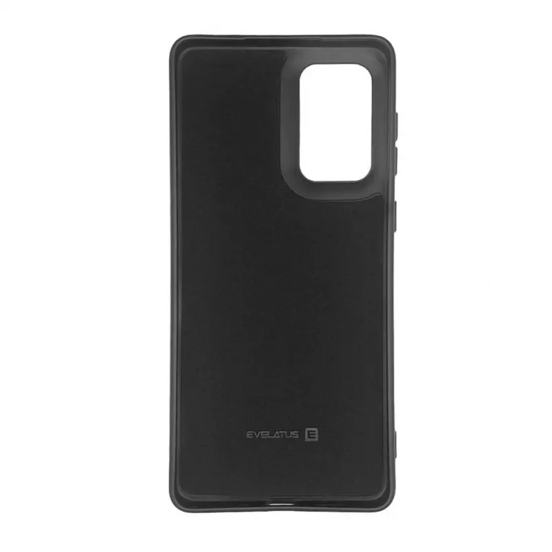 Evelatus Samsung Galaxy A73 5G Nano silikonikotelo Soft Touch TPU musta