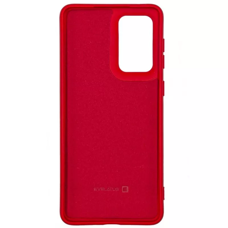Evelatus Samsung Galaxy A73 5G Nano Silicone -kotelo Soft Touch TPU punainen