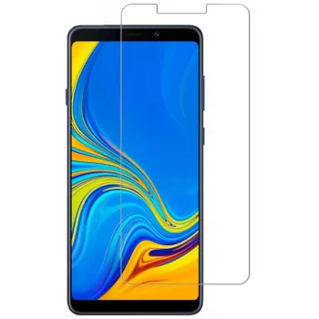 Evelatus Samsung Galaxy A9 2018 0,33 mm tasainen kirkas karkaistu lasi näytönsuojus Japan Glue, antistaattinen