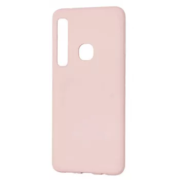 Evelatus Samsung Galaxy A9 2018 Nano silikonikuori Soft Touch TPU pinkki hiekka