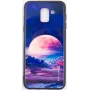 Evelatus Samsung Galaxy J6 (2018) Picture Glass Case 2 - karkaistua lasia oleva takakansi