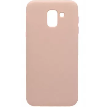 Evelatus Samsung Galaxy J6+ silikonikuori Pink Sand
